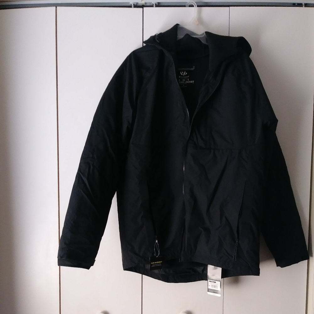 New men 3 in 1 jacket champion